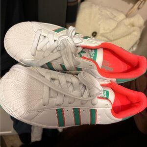 Adidas originals white superstars (discontinued style)